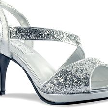 Touch Ups Reagan Silver Glitter