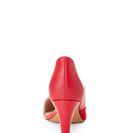 Incaltaminte Femei French Connection Tessi Red Konelli Mixed Media Pointed Toe d\'Orsay Pumps Tessi Red