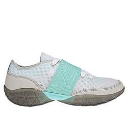 Incaltaminte Femei New Balance Womens Aneka 885 Mary Jane White with Green