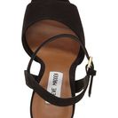 Incaltaminte Femei Steve Madden Kierra Platform Sandal BLACK NUBUCK