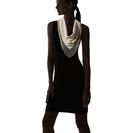 Accesorii Femei Steve Madden Metal Fringe Triangle Neckerchief Silver