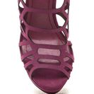 Incaltaminte Femei CheapChic Lattice Dance Cut-out Wedges Wine