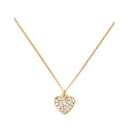 Bijuterii Femei Forever21 Heart Pendant Necklace Goldclear