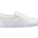 Incaltaminte Femei Vans Classic Slip-Ontrade (Cracked Leather) True White