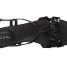 Incaltaminte Femei Vaneli Benes Black Smack PatentGunmetal Buckle