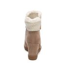 Incaltaminte Femei Unisa Masia Wedge Bootie Taupe