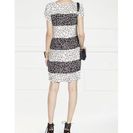 Incaltaminte Femei Nissa Rochie de zi RZ7629 AlbNegru