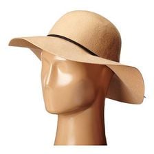 Accesorii Femei San Diego Hat Company WFH7950 Floppy with Round Crown and Faux Suede Band Camel
