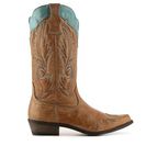 Incaltaminte Femei Coconuts By Matisse Cimmaron Cowboy Boot TanTurquoise