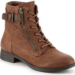 Incaltaminte Femei Marc Fisher Andreya Combat Boot Cognac