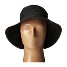 Accesorii Femei San Diego Hat Company RBM5557 Ribbon Sun Hat with Braided Fauxe Suede Snap Closure Black