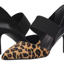 Rockport Total Motion 75mm Pointy Toe Strap MJ Brown Leopard Hair On