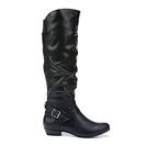 Incaltaminte Femei Fergalicious Lara Over The Knee Boot Black