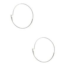 Bijuterii Femei GUESS Rose Gold-Tone Hoop Earrings silver