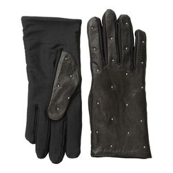 Vera Bradley Micro-Stud Leather Gloves Black