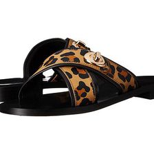 Incaltaminte Femei COACH Coral NeutralBlack Ocelot LeatherMatte Calf