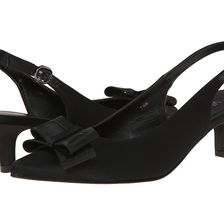 Vaneli Tawnee Black Satin/Black Moire Fabric