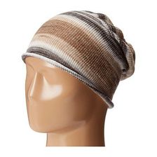 Accesorii Femei Echo Design Watercolor Slouchy Hat Black Neutral