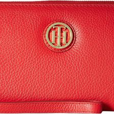 Tommy Hilfiger TH Serif Signature - Carryall Wristlet Racing Red