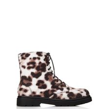 Incaltaminte Femei Forever21 Wild One Combat Boots White