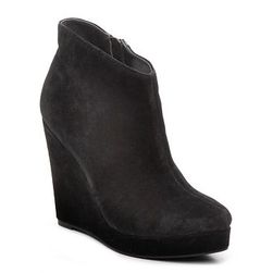 Incaltaminte Femei Michael Antonio Cerras Wedge Bootie Black