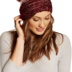 Accesorii Femei Collection Xiix Marled Pompom Beanie BRAVE BURG