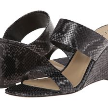 Via Spiga Wallia 2 Black Printed Snake