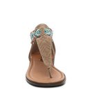 Incaltaminte Femei Minnetonka Antigua Flat Sandal Taupe