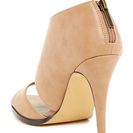 Incaltaminte Femei Michael Antonio Lovely Peep Toe Heel Nude