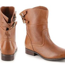 Incaltaminte Femei Chinese Laundry Face Off Bootie Cognac