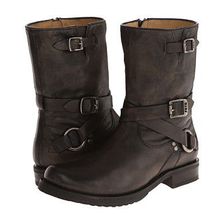 Incaltaminte Femei Frye Veronica Criss Cross Short Black Calf Shine Vintage