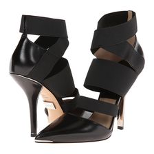 Michael Kors Alexa Black Smooth Calf/Elastic