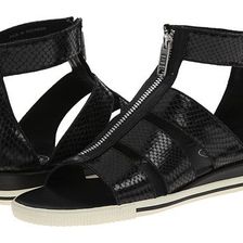 Incaltaminte Femei Marc by Marc Jacobs Gia Front Zip Sandal Black