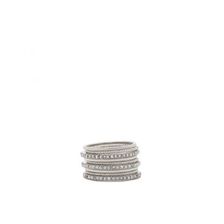Bijuterii Femei Forever21 Classic Rhinestone Ring Set Silverclear