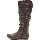 Incaltaminte Femei CheapChic Strap \'em Up Slouchy Knee-high Boots Taupe