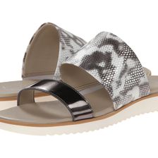 Franco Sarto Danara Silver/Pewter Synthetic Printed Leather/Synthetic Metallic