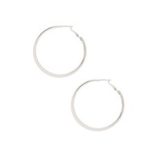 Bijuterii Femei Forever21 Plated Hoop Earrings Silver