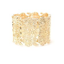 Bijuterii Femei Forever21 Filigree Stretch Bracelet Gold