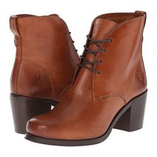 Incaltaminte Femei Frye Kendall Chukka Cognac Smooth Full Grain