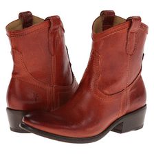 Incaltaminte Femei Frye Carson Shortie Burnt Red Washed Antique