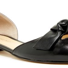 Ivanka Trump Lorie Bow d'Orsay Flat BLKLE