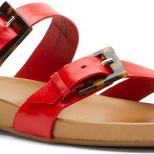 Johnston & Murphy Jill Blood Orange Leather