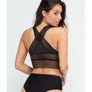 Accesorii Femei CheapChic Good Sport Longline Bikini Top Black