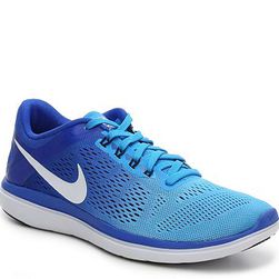 Incaltaminte Femei Nike Flex 2016 RN Lightweight Running Shoe - Womens Blue