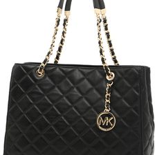 Michael Kors Susannah Large Tote Bag BLACK