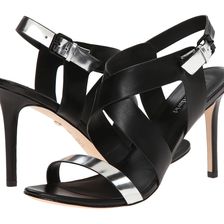 Charles by Charles David Ivette Black/Silver Leather