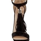 Incaltaminte Femei Chase Chloe Edward Fringe Tassel Sandal BLACK