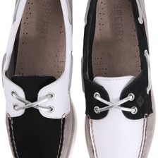 Sperry Top-Sider A/O 2-Eye Miss Match Black/White