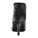Incaltaminte Femei Rockport Total Motion 75mm Pointy Toe Layer Bootie Black Burn CalfSnake Emboss
