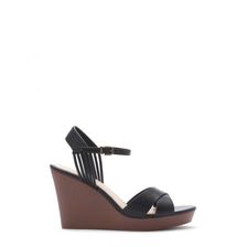 Incaltaminte Femei Forever21 Strappy Faux Leather Wedges Black
